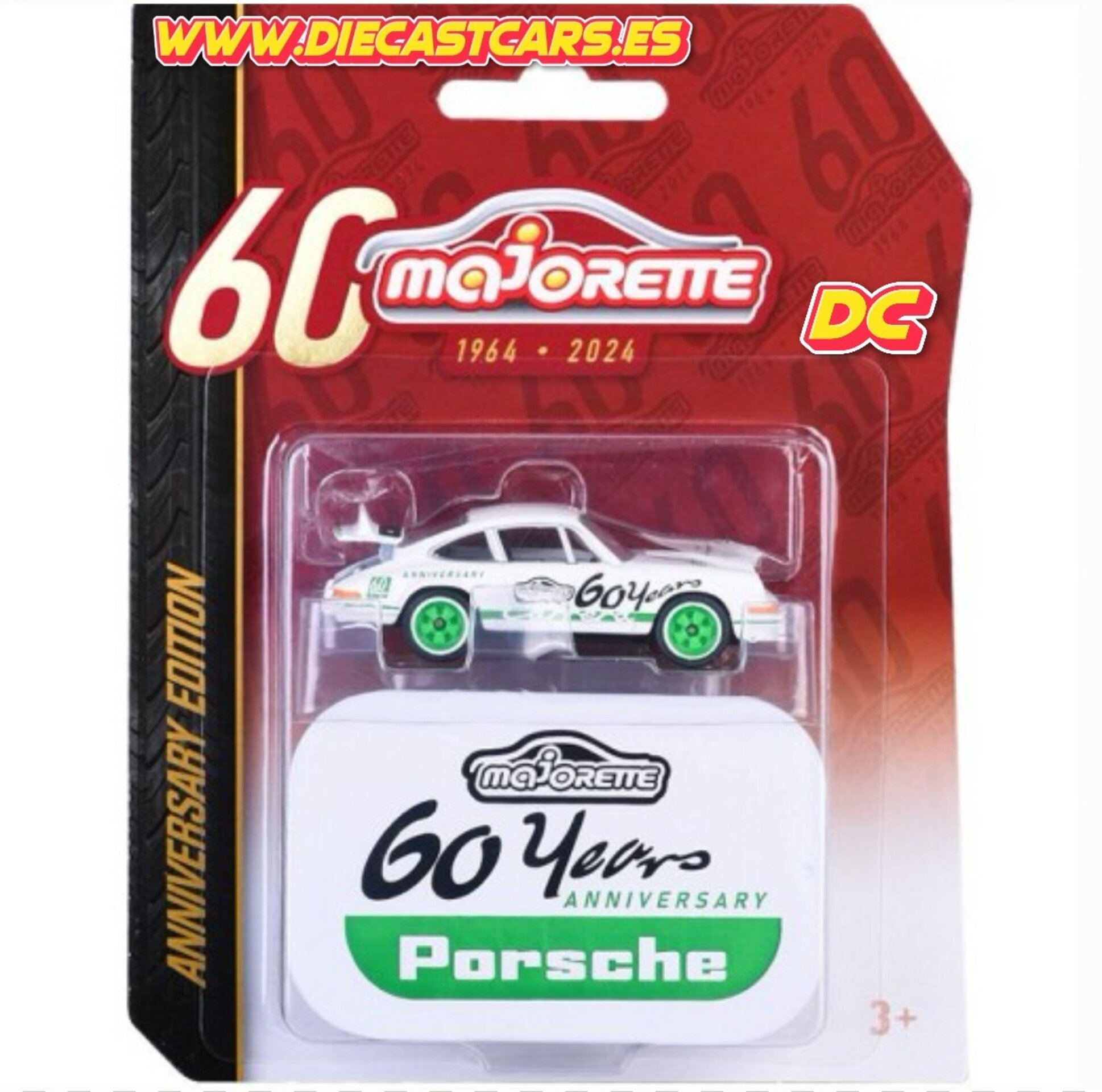 Majorette PORSCHE 911 CARRERA RS 2.7 * Serie 60 Anniversary Edition 1964-2024 * - 1