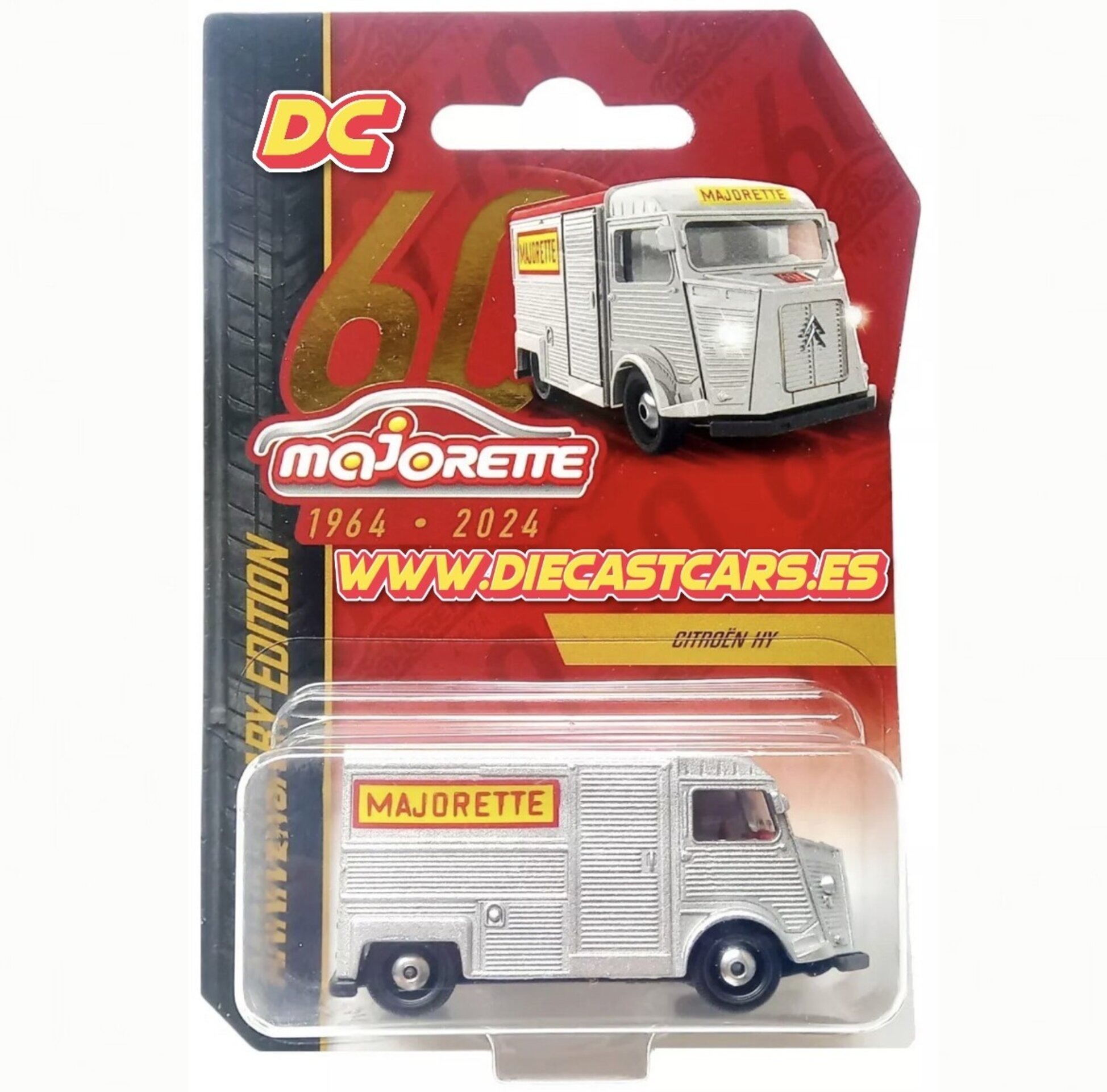 Majorette CITROEN HY * Serie 60 Anniversary Edition 1964-2024 * Diecast 1:64 - 1
