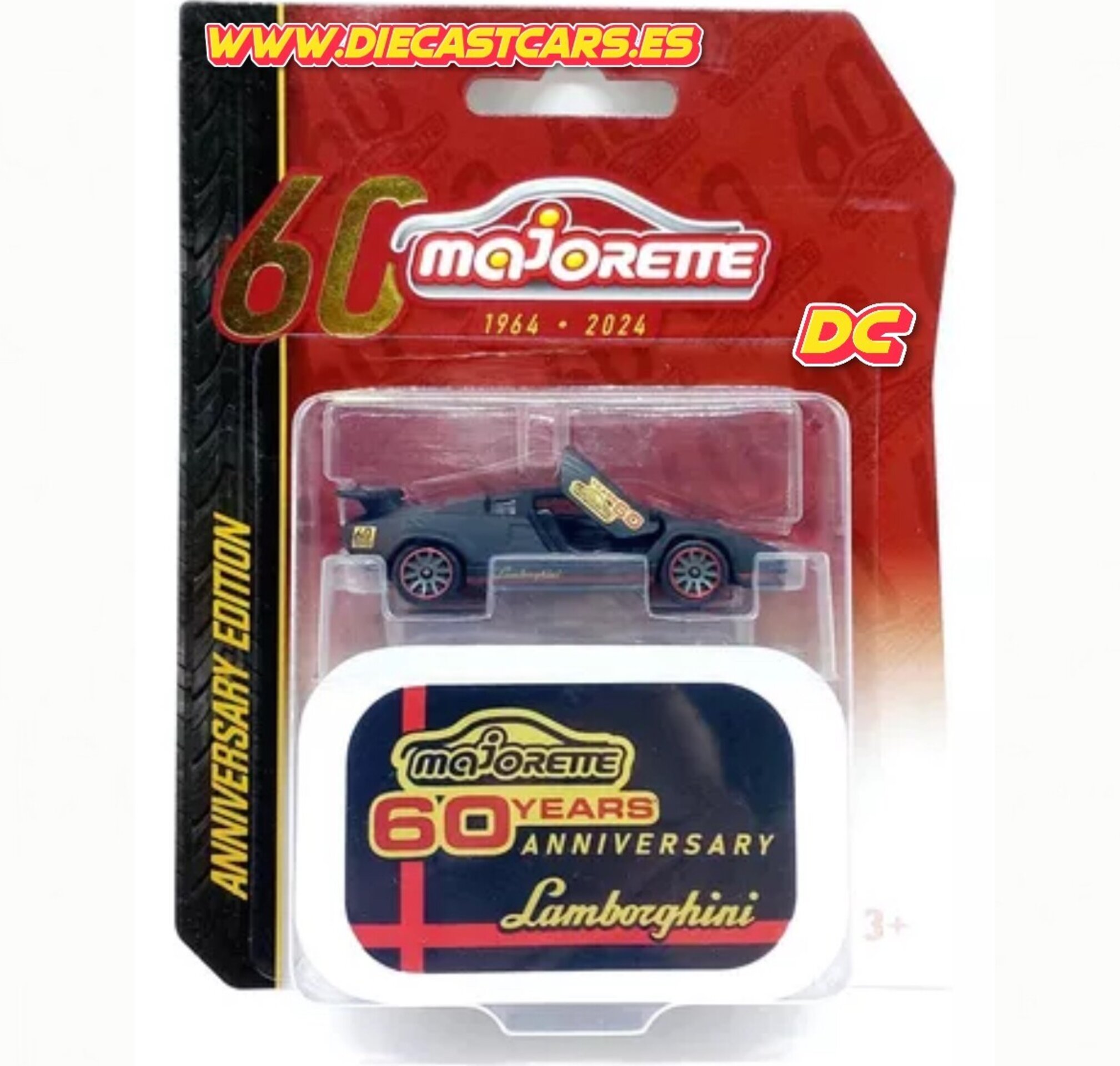 Majorette LAMBORGHINI COUNTACH LP400 * Serie 60 Anniversary Edition 1964-2024 * - 1